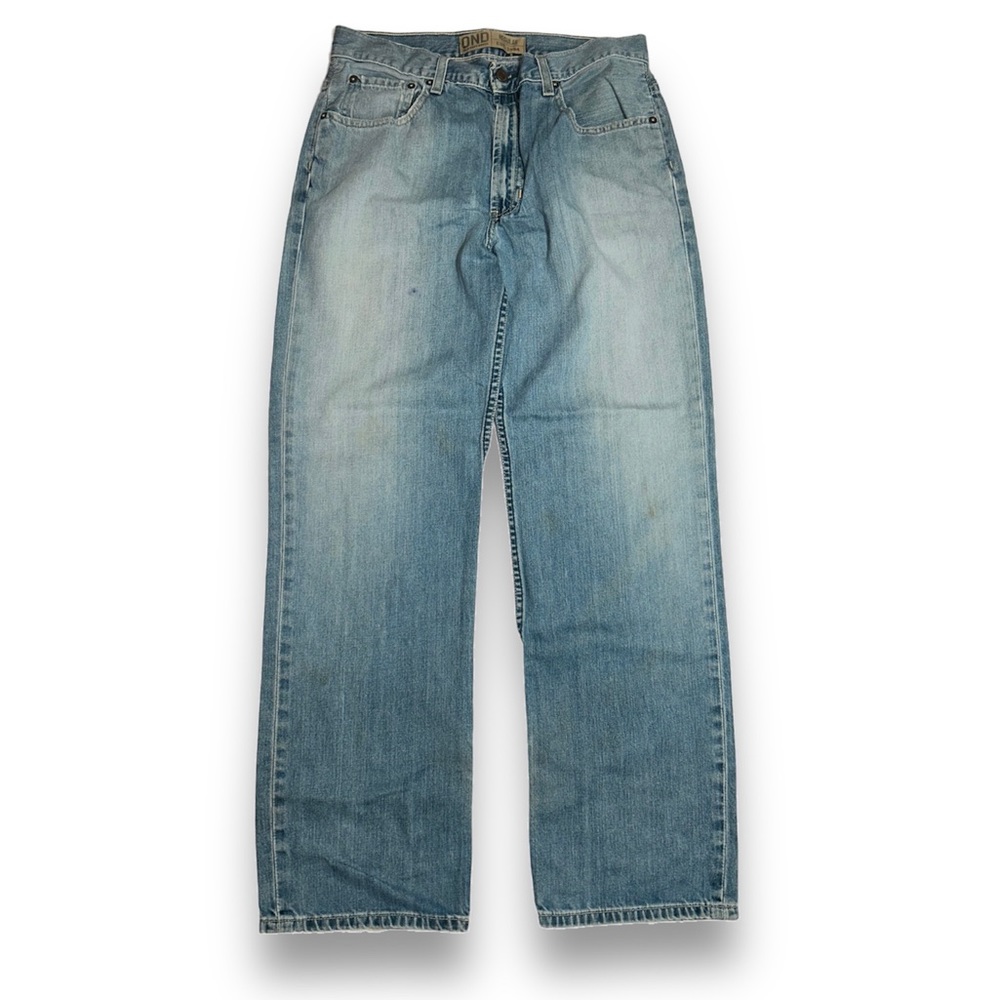 OLD NAVY Denim Jeans Regular Fit 32x32 Button Fly Mens 100% Cotton Pre-Owned